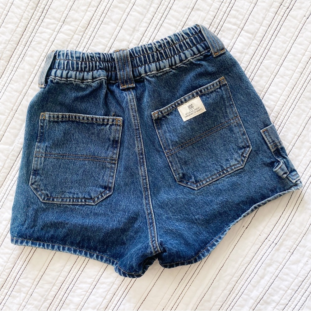 Urban Outfitters BDG Skate Shorts Denim Blue Jean Cargo Style size XS - Picture 9 of 14
